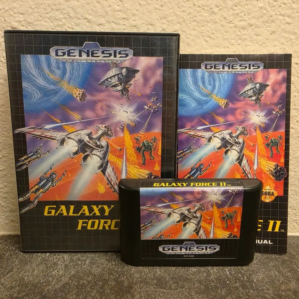 Game - Galaxy Force II (CIB) - Genesis - Sega